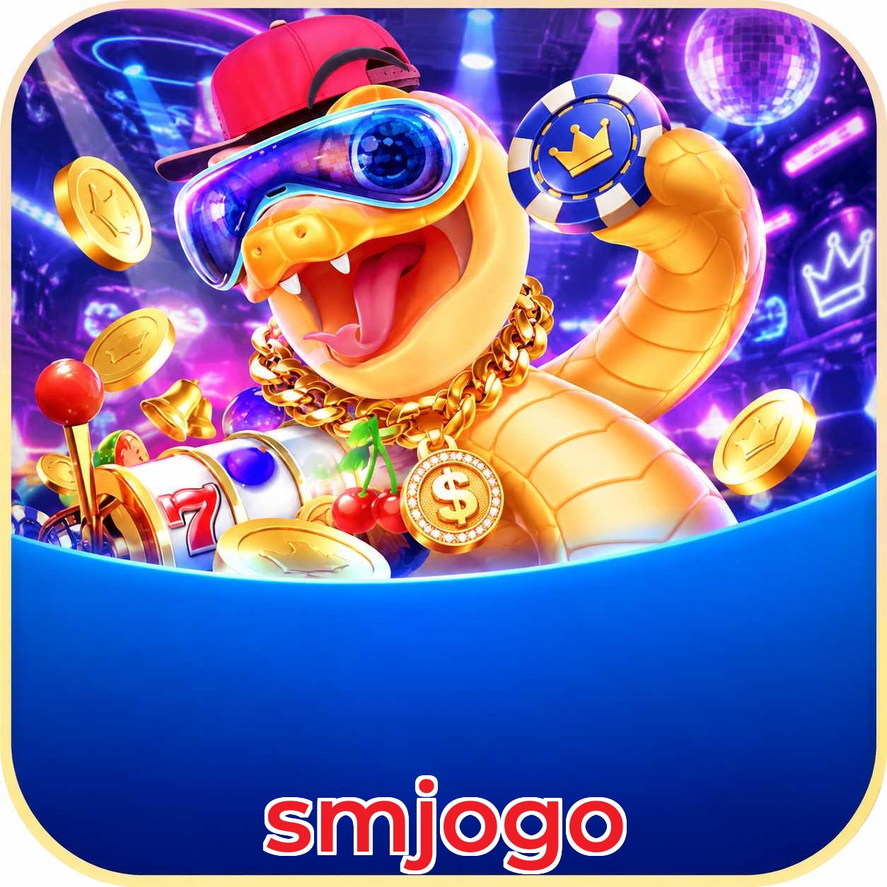 App smjogo com catálogo premium, PIX e suporte 24/7
